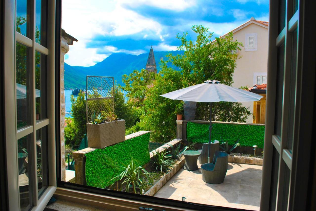 Apartment Mediterraneo Seagull Perast Exterior foto